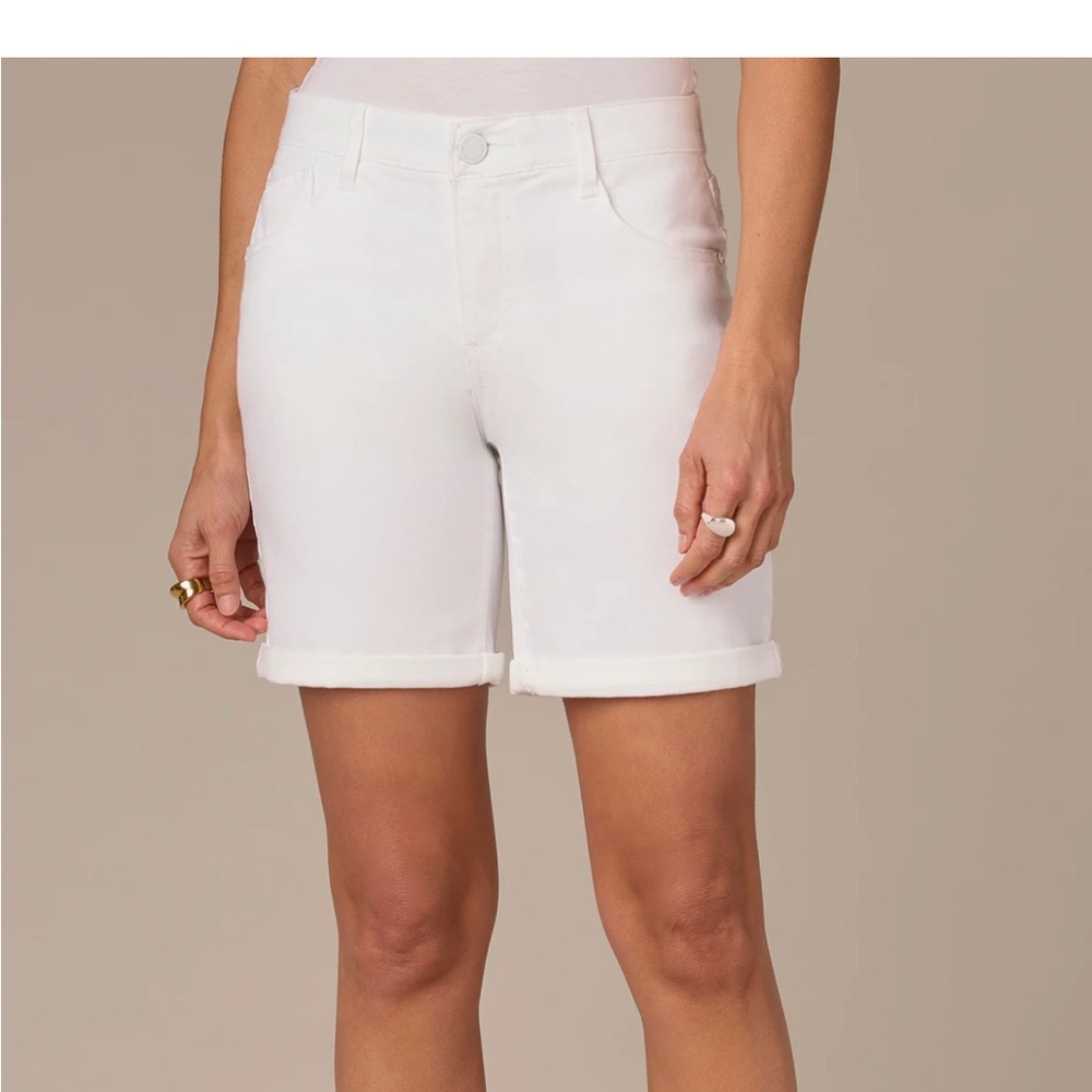 Wit & Wisdom Women's White Jean Shorts